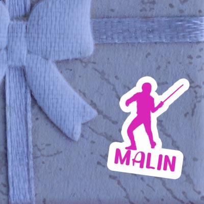 Fencer Sticker Malin Notebook Fencer Sticker Malin Gift package Image