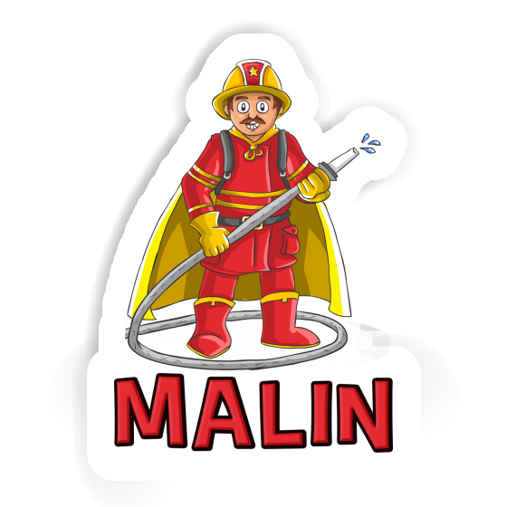 Sticker Malin Feuerwehrmann Notebook Sticker Malin Feuerwehrmann Gift package Image