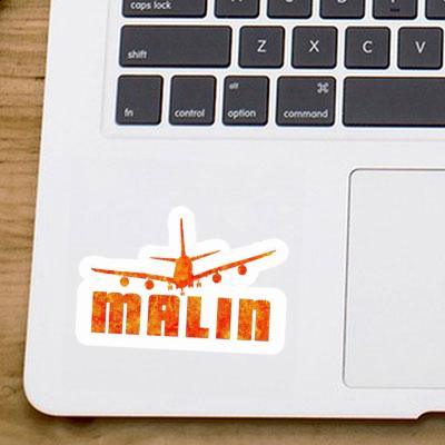 Sticker Malin Airplane Notebook Sticker Malin Airplane Gift package Image