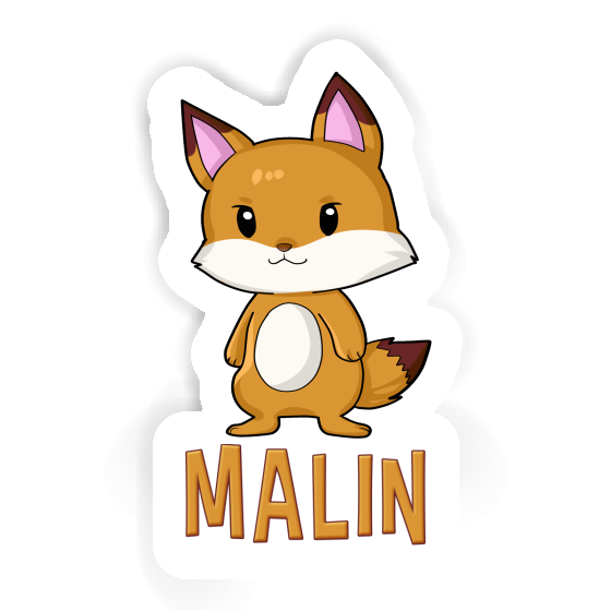 Sticker Fuchs Malin Notebook Sticker Fuchs Malin Gift package Image