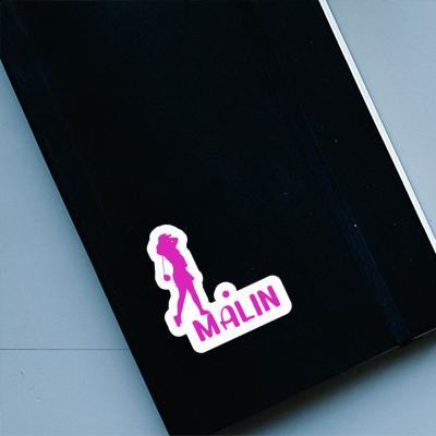 Malin Autocollant Golfeuse Malin Autocollant Golfeuse Image
