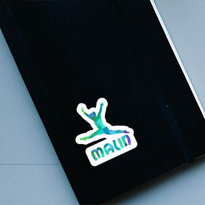 Malin Sticker Gymnast Image