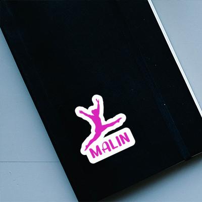 Sticker Gymnast Malin Notebook Sticker Gymnast Malin Gift package Image