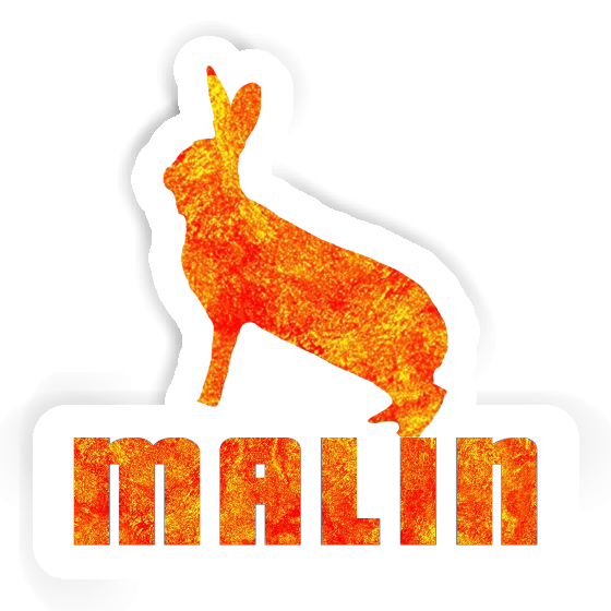 Malin Sticker Rabbit Notebook Malin Sticker Rabbit Gift package Image