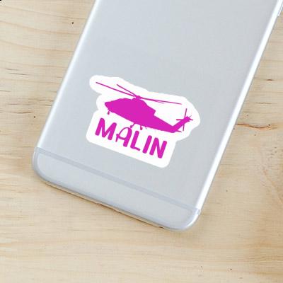 Sticker Helicopter Malin Sticker Helicopter Malin Image