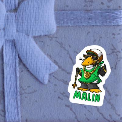 Sticker Malin Hip-Hop Penguin Laptop Sticker Malin Hip-Hop Penguin Laptop Image