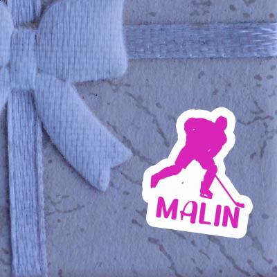 Sticker Malin Hockey Player Laptop Sticker Malin Hockey Player Laptop Image