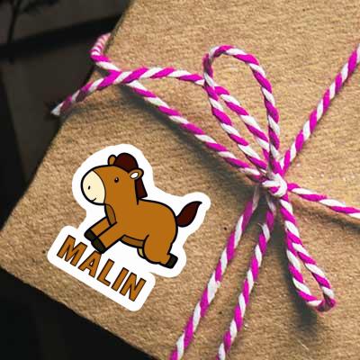 Malin Sticker Horse Notebook Image