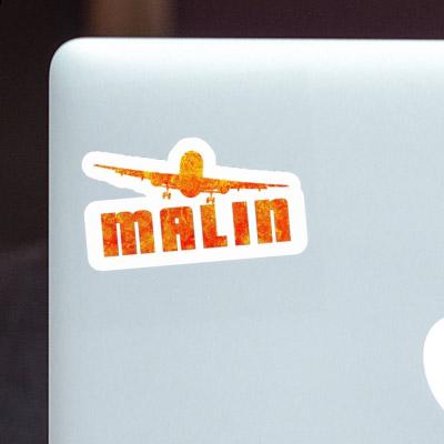 Sticker Flugzeug Malin Notebook Sticker Flugzeug Malin Gift package Image