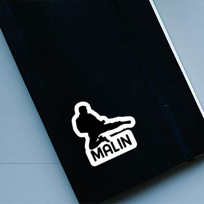 Karateka Sticker Malin Laptop Karateka Sticker Malin Laptop Image
