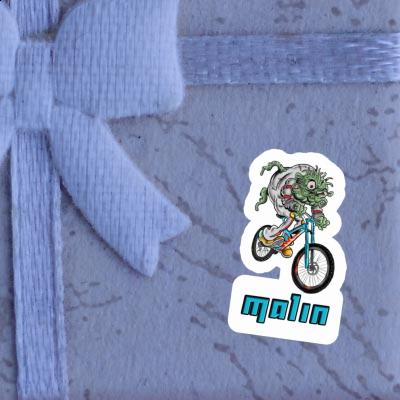 Sticker Downhill Biker Malin Notebook Sticker Downhill Biker Malin Gift package Image