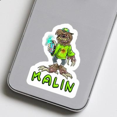 Autocollant Malin Sprayer Notebook Autocollant Malin Sprayer Gift package Image