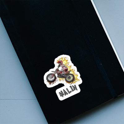Sticker Motocross Rider Malin Sticker Motocross Rider Malin Image