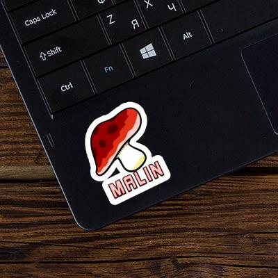 Malin Sticker Mushroom Notebook Malin Sticker Mushroom Gift package Image