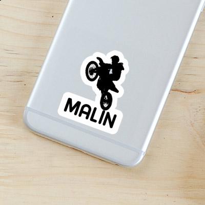 Sticker Malin Motocross Rider Notebook Sticker Malin Motocross Rider Gift package Image
