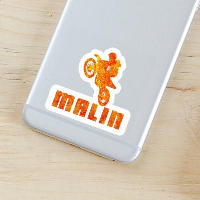 Malin Sticker Motocross Rider Malin Sticker Motocross Rider Image