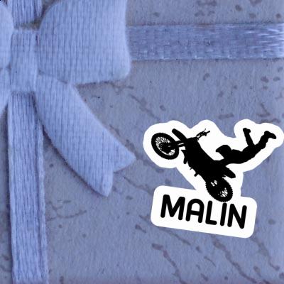 Motocross-Fahrer Sticker Malin Laptop Motocross-Fahrer Sticker Malin Laptop Image