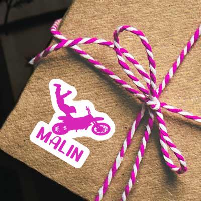 Sticker Motocross Rider Malin Notebook Sticker Motocross Rider Malin Gift package Image