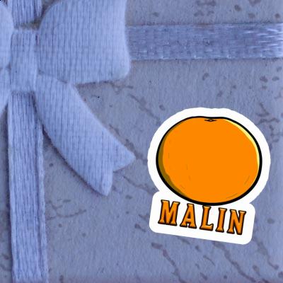 Orange Sticker Malin Notebook Orange Sticker Malin Gift package Image