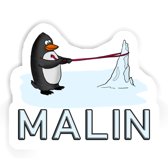 Penguin Sticker Malin Notebook Penguin Sticker Malin Gift package Image