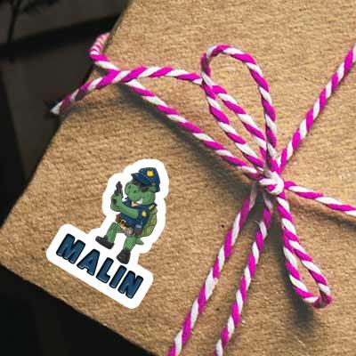 Officer Sticker Malin Officer Sticker Malin Image