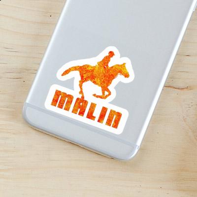 Horse Rider Sticker Malin Notebook Horse Rider Sticker Malin Notebook Image