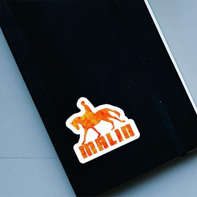 Sticker Horse Rider Malin Laptop Sticker Horse Rider Malin Laptop Image