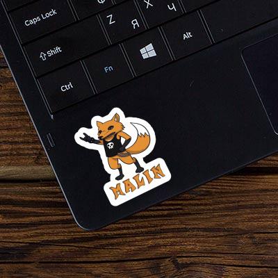 Sticker Malin Rocker Fox Laptop Image