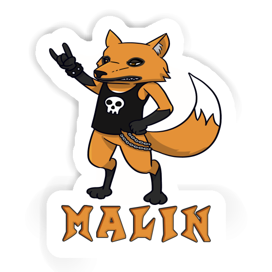 Sticker Malin Rocker Fox Gift package Image