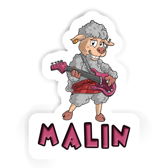 Rockergirl Sticker Malin Image