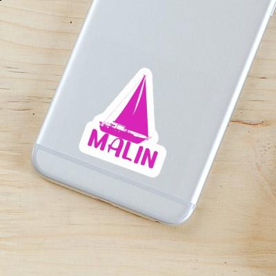 Malin Sticker Sailboat Notebook Malin Sticker Sailboat Notebook Image