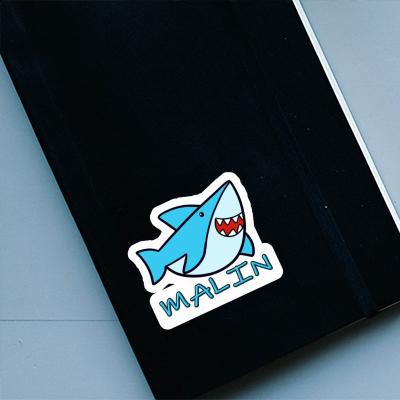 Malin Sticker Shark Laptop Image