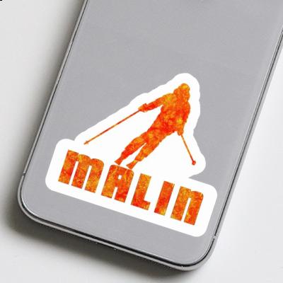 Skier Sticker Malin Notebook Skier Sticker Malin Gift package Image
