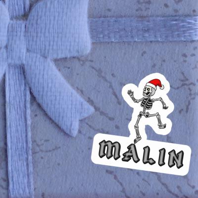 Sticker Skull Malin Laptop Sticker Skull Malin Laptop Image