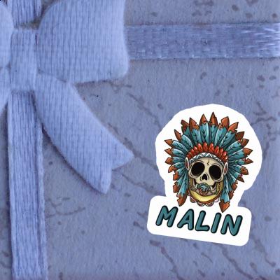 Malin Sticker Baby-Skull Laptop Image