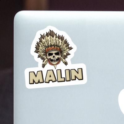 Sticker Malin Kids Skull Notebook Sticker Malin Kids Skull Gift package Image