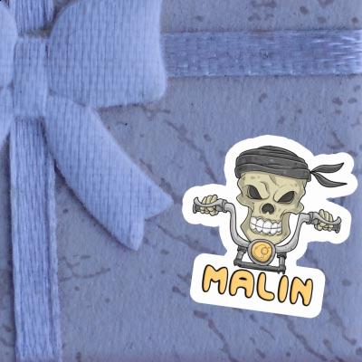 Motorbike Rider Sticker Malin Motorbike Rider Sticker Malin Image
