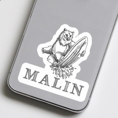 Malin Sticker Bear Notebook Image
