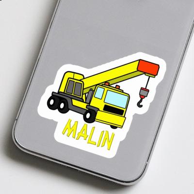 Malin Sticker Truck crane Notebook Malin Sticker Truck crane Gift package Image