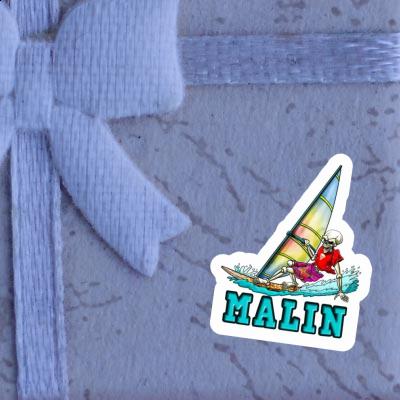 Malin Sticker Surfer Image