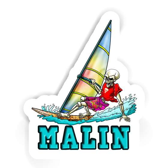 Malin Sticker Surfer Notebook Image