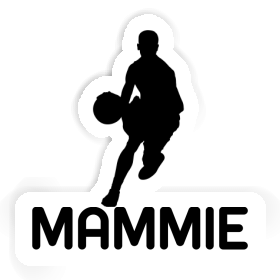 Mammie Sticker Basketball Player Image