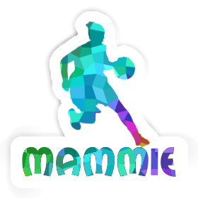 Basketball Player Sticker Mammie Image