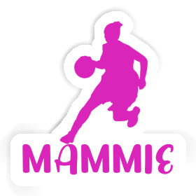 Mammie Sticker Basketball Player Image