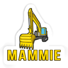 Sticker Excavator Mammie Image