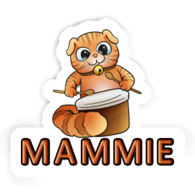 Mammie Sticker Drummer Image