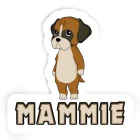 Sticker Mammie Boxer Image