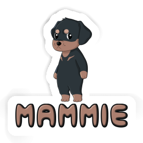 Autocollant Mammie Rottweiler Image