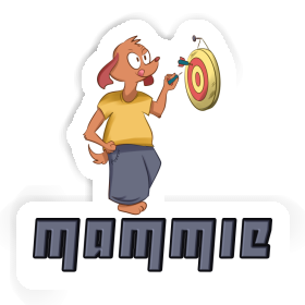 Sticker Mammie Darts Player Image