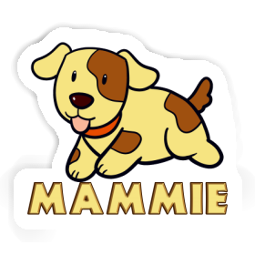 Autocollant Chien Mammie Image